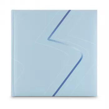 Álbum Jumbo Hama Fancy 30x30 cm azul 80 páginas brancas