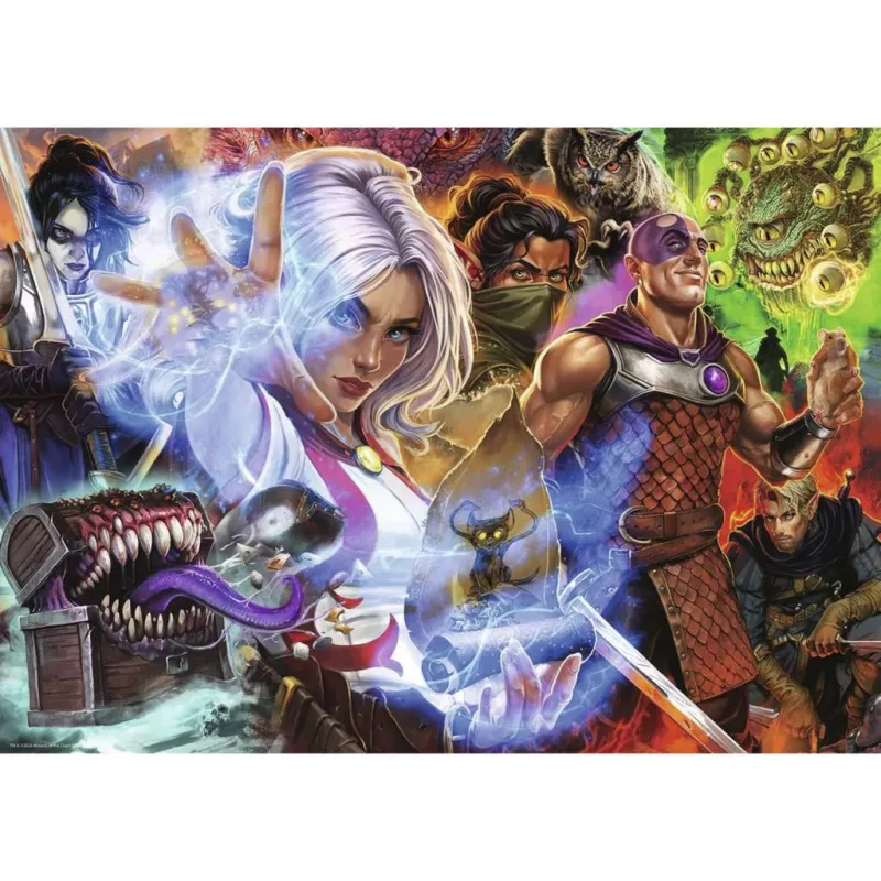 Ravensburger Dungeons & Dragons Quest Accepted Puzzle de 1000 peças