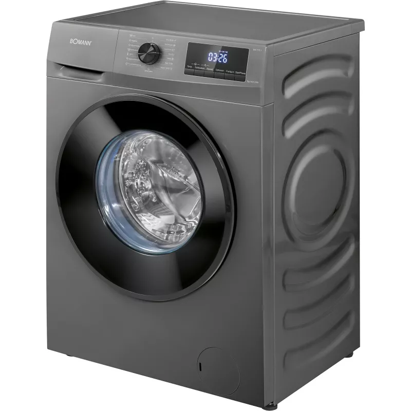 Bomann WA 7175.1 Máquina de waffles, Titan/Preto