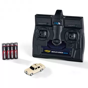 TAMIYA CARSON Carson 1:87 Mercedes-Benz 200/8 Taxi 2.4GHz 100% RTR Micro Carro RC