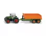 SIKU Farmer Fendt com chassis de elevação por gancho e caixa