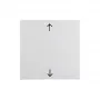 Berker 16208919 Tecla com símbolo de luz, branco polar brilhante