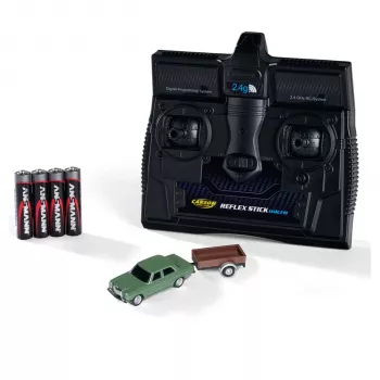 Carson 1:87 Mercedes-Benz 200/8 com reboque 2.4G 100% RTR verde