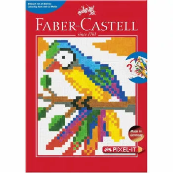 FABER-CASTELL Pixel-it Livro de colorir com 32 motivos (201572)