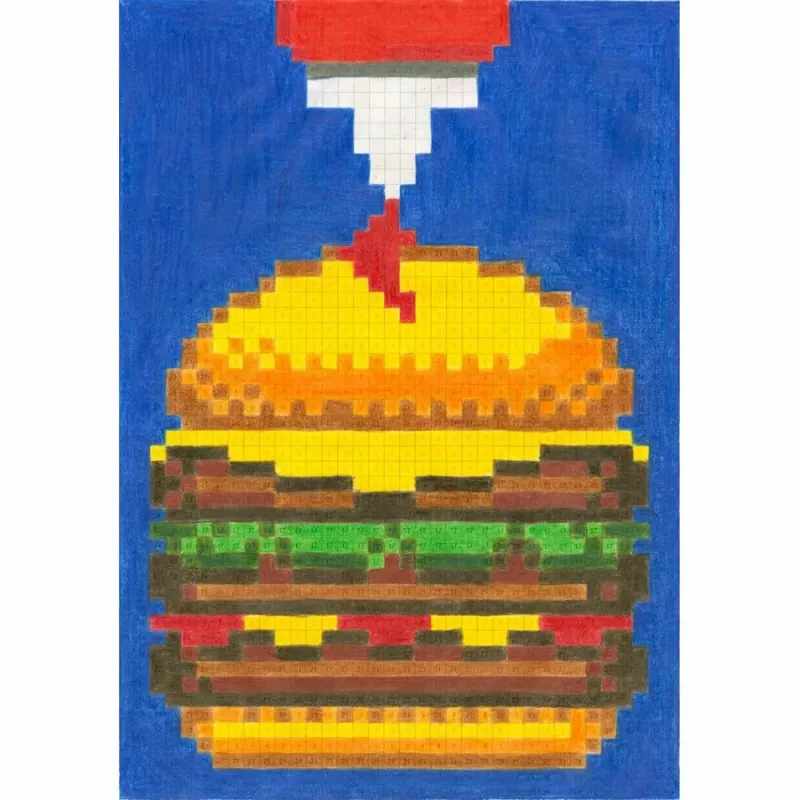 FABER-CASTELL Pixel-it Livro de colorir com 32 motivos (201572)
