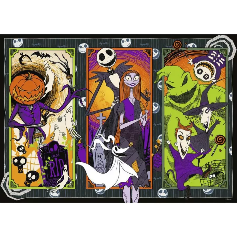 RAVENSBURGER Puzzle The Nightmare Before Christmas (1000 peças)