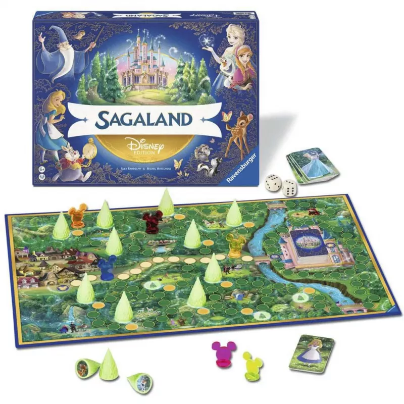 Ravensburger Sagaland Edição Disney Jogo de tabuleiro