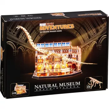 Maquete para montar Revell Tiny Adventures Natural Museum Brachiosaurus