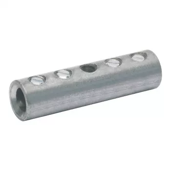 Bucha de compressão KLAU 10mm² 552R com furo de soldadura para ligação de condutores