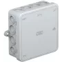Caixa de derivação OBO A 14 100x100x38 mm cinzento claro RAL 7035 IP55