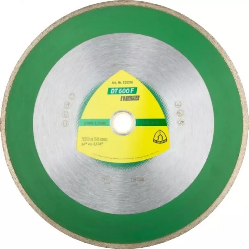 Targus disco de corte diamantado 250 mm x 1,9 mm x 30/25,4 mm DT600F cerâmica