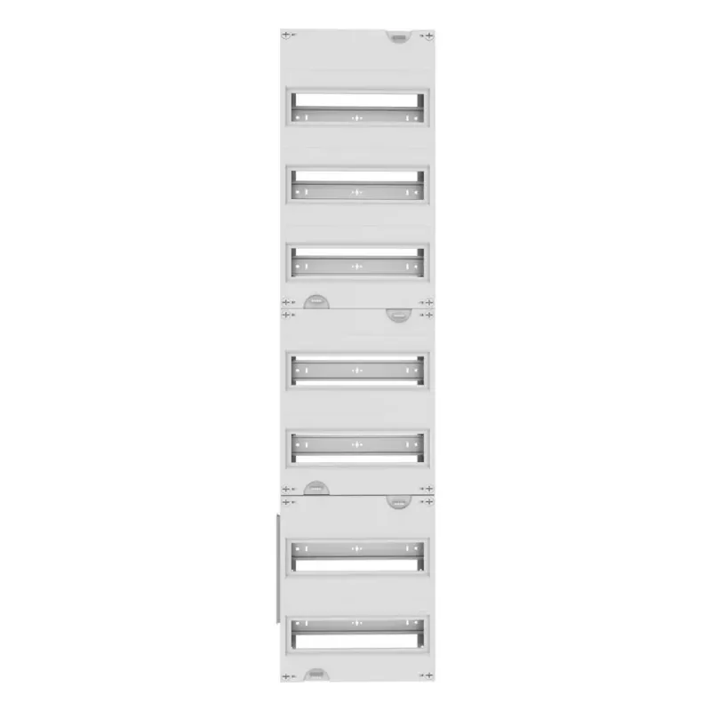 EATON ZSD-V17 quadro de distribuição, 7 filas, 84 módulos, aço galvanizado, H1050mm