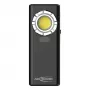 ANSMANN WL1200R Lanterna de oficina recarregável, 1200 lm COB LED, 6500K, Li-Ion 4000 mAh, USB-C, Power Bank, IP54, base magnética, gancho