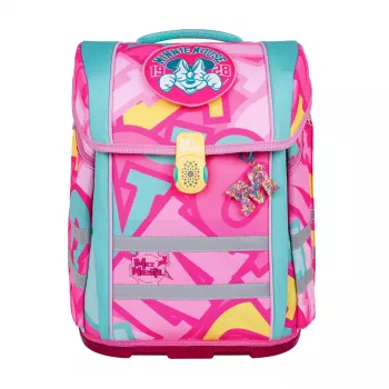 McNeill PERFECTO Conjunto de mochila escolar 5 peças Disney Minnie Mouse