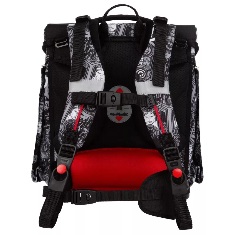 McNeill PERFECTO Conjunto de mochila escolar 5 peças Marvel Avengers