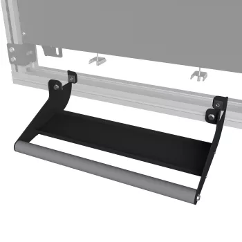 Kindermann DisplayShift 2.0 Pega para sistema de calha, metal preto