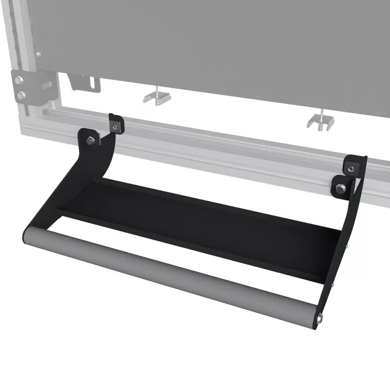 Kindermann DisplayShift 2.0 Pega para sistema de calha, metal preto