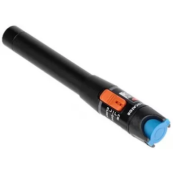 BML-205-10 localizador de falhas visual 650nm 10mW testador de cabo de fibra ótica com alcance de 10km, conector universal de 2,5mm, modo CW/pulsado, caixa de alumínio