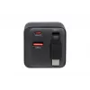 ALLNET carregador de parede GaN USB-C PD 65W com Quick Charge 3.0, 2x USB-C e 1x USB-A
