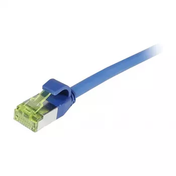 Synergy21 CAT6A S/FTP cabo de rede Slim RJ45, 500 MHz, 1 m, azul, LSZH Superflex, AWG28
