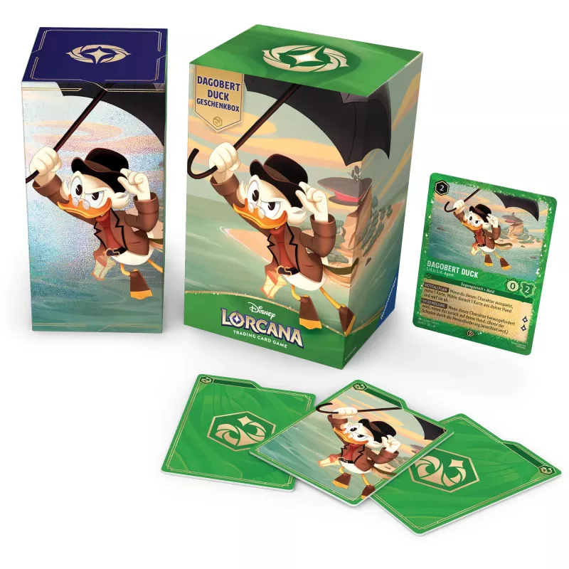 Ravensburger Disney Lorcana TCG caixa de oferta Scrooge McDuck