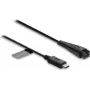 Delock Cabo de carregamento USB Type-C™ 4,8 V para máquinas de barbear elétricas compatível com Panasonic ES-LV97, ES-LA63 - cabo de carregamento de substituição 1,5 m