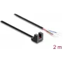 Delock Sensor ótico de garfo 5 mm tipo L com 4 extremidades de cabo abertas PNP L/D comutável 2 m