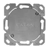 LOGILINK Tomada de parede Cat.6A 2xRJ45 STP, vertical, branco sinal