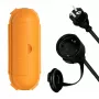 LogiLink LPS239 Conjunto de extensão para exterior com caixa de proteção, 10 m, Schuko, IP44, preto