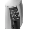 Bartscher chaleira elétrica 1,7 l com controlo digital de temperatura 200133, 14 níveis 35-100 °C, aço inoxidável, 2200 W