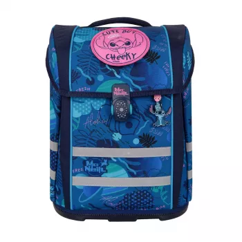McNeill PERFECTO conjunto de mochila escolar 5 peças Disney Stitch