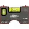 WIHA nível de bolha mini Pocket 8 cm cinzento/vermelho com íman