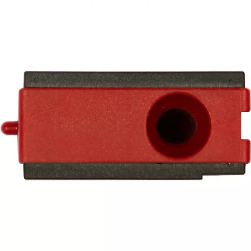 WIHA nível de bolha mini Pocket 8 cm cinzento/vermelho com íman