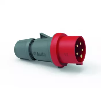 Bals INNOLINQ QC ficha macho CEE 16A 5 polos 400V 6h IP54 vermelho sem parafusos