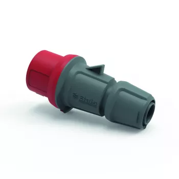 Bals INNOLINQ QC ficha macho CEE 16A 5 polos 400V 6h IP54 vermelho sem parafusos
