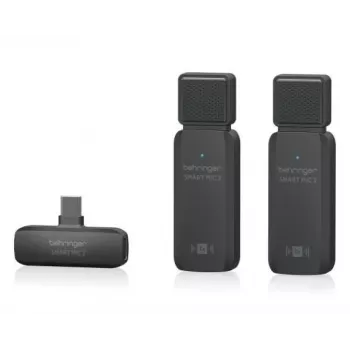 Behringer SMART MIC 2 sistema de microfone sem fios para smartphone