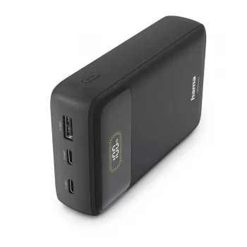 Power bank Hama Power Pack PD20 20W 20000 mAh com 2x USB-C, USB-A, antracite