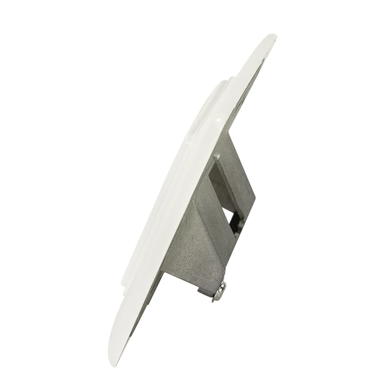 Tampa keystone LogiLink para 1 módulo, tipo alemão, branco puro