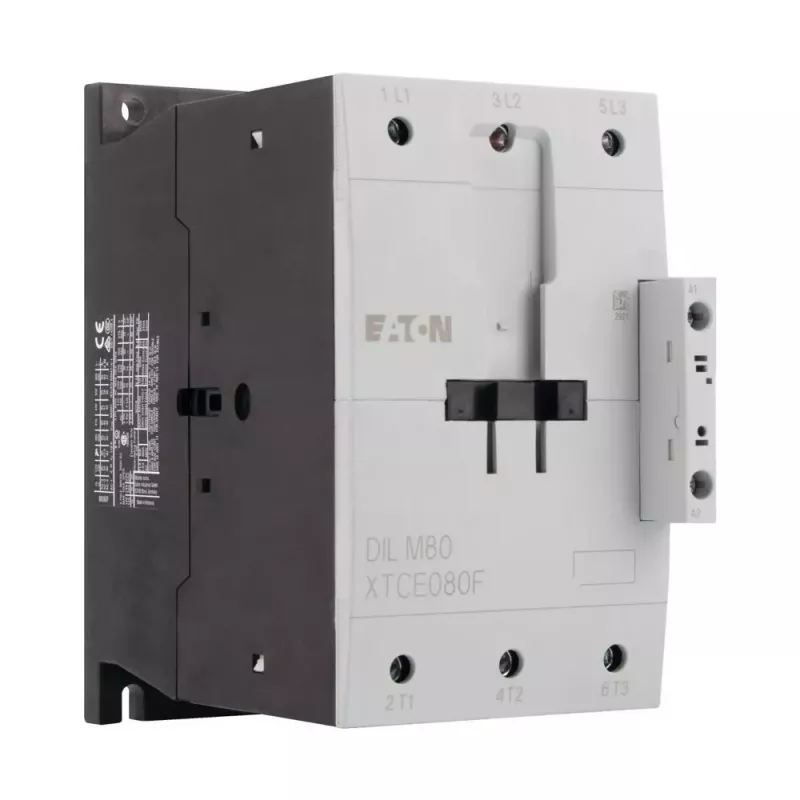 Contactor de potência tripolar Eaton DILM80 230V 50/60Hz 37kW 400V AC-3 80A 239410