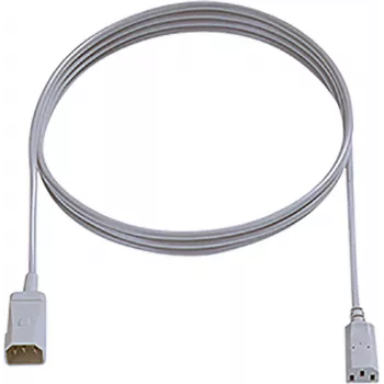 Cabo de extensão Bachmann 356.900 3m H05VV-F 3G1.5mm² ficha Schuko macho para conector Schuko fêmea 16A 230V preto