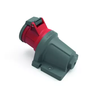 Bals INNOLINQ QC 110624 tomada de parede, 16 A, 5 polos, 400 V, 6h, IP44, vermelha