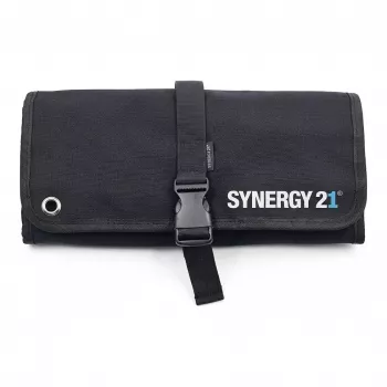 SYNERGY21 S21-LED-PR250132 Kit de amostras de perfil de alumínio LED com perfil em U e bolsa de transporte