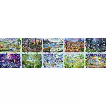 RAVENSBURGER Pokémon Celebration Journey puzzle de 40000 peças