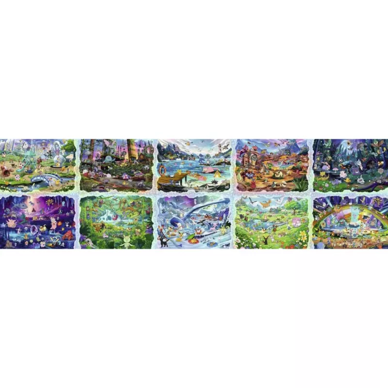 RAVENSBURGER Pokémon Celebration Journey puzzle de 40000 peças
