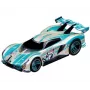 Carrera GO Kaze Dash conjunto de carros elétricos slot 1:43 com loop e passagem superior, 2 carros, 2 controladores, pista de 3,6 m, a partir dos 6 anos