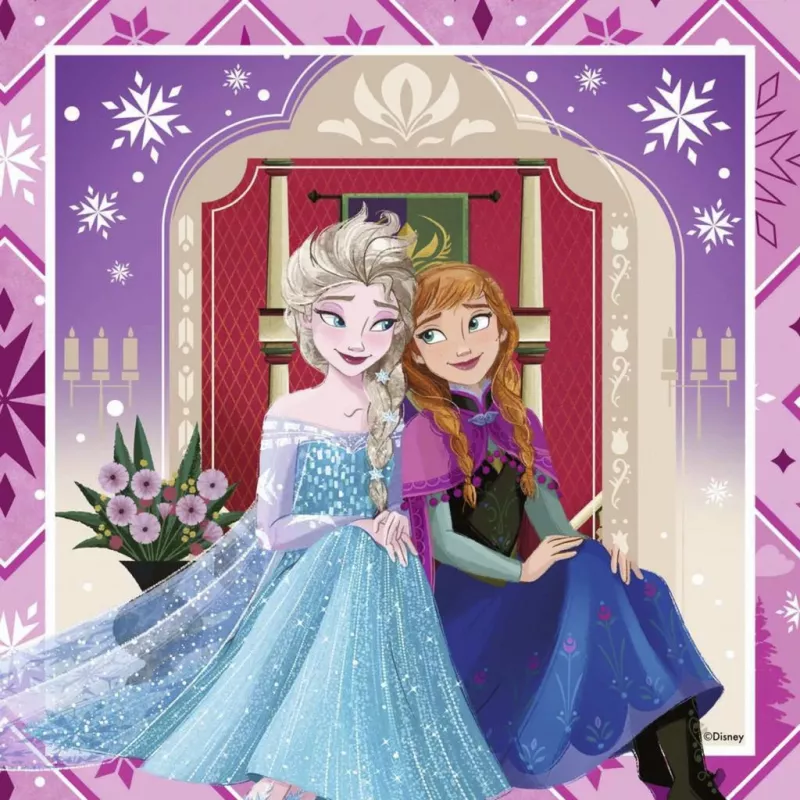 Ravensburger Disney Frozen 2 conjunto de puzzles para crianças - 3x49 peças