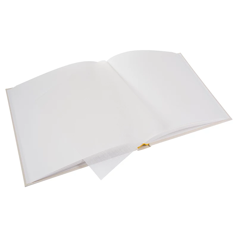 Goldbuch Raining Hearts álbum de fotografias bege, 60 páginas brancas, capa dura, capa PU, 31x30 cm