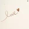 Goldbuch Raining Hearts álbum de fotografias bege, 60 páginas brancas, capa dura, capa PU, 31x30 cm