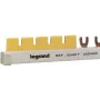 Legrand 004992 tampa de proteção contra contacto para disjuntores diferenciais de 2 polos, cinzento