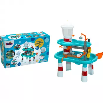 THEO KLEIN Aqua Action Mesa de água XXL, Farol Splash
